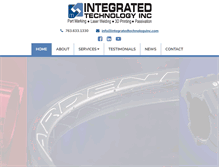Tablet Screenshot of integratedtechnologyinc.com